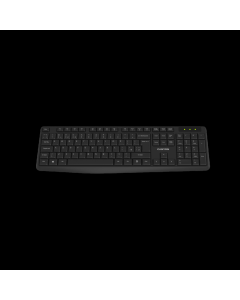 Keyboard KB-W01 EN/AD Wireless Black