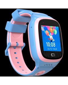 Canyon Kids Watch ZEFIR KW-49 E-SIM 4G GPS WiFi Video Music Games English learning, Pink&Blue