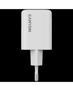 CANYON charger CU45AC GaN 45W 1xPD 1xQC EU White