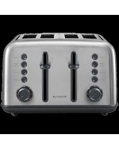 BUYDEEM 4 Slice Toaster, model DT640E, color Stainless Stell, EU