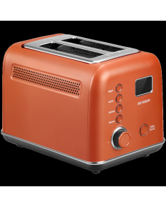 BUYDEEM 2 Slice Automatic Metal Toaster, model DT730E, color Koi Red, EU