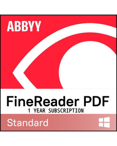 ABBYY FineReader PDF Standard, Single User License (ESD), Subscription, 1y
