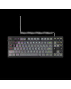 LORGAR Azar 514TKL, Wired RGB mechanical gaming keyboard, black, EN layout