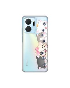 Maska za Honor X7a Cats Silikonska Print Skin