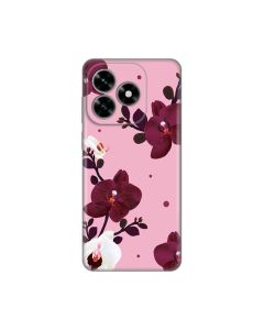 Maska za Honor X5c Plus Pink Orchid Silikonska Print Skin