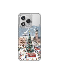 Maska za Honor 400 Lite Christmas Town Silikonska Print Skin