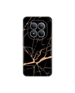 Maska za Xiaomi Redmi Note 15 Pro Plus 5G All Black Silikonska Print