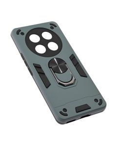 Maska za Honor Magic 7 Lite tamno siva Hard Ring