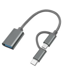 Adapter OTG Jinghua Type C - micro USB na USB Z 3.0 - 216163-1