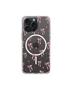Maska za iPhone 15 Pro Max 6.7 Cute Bows Print Magsafe - 8021053