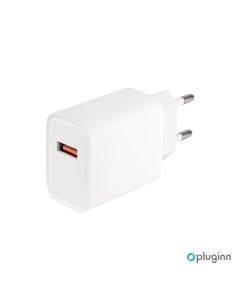 Kucni Punjac Pluginn AJ-18 QC3.0 18W sa micro USB kablom beli CE
