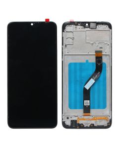 LCD za Samsung A207/Galaxy A20s + touch screen + frame Black CHO