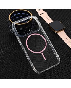 Maska za iPhone 17 Pro 6.3 Color Line Magsafe roze - 222911