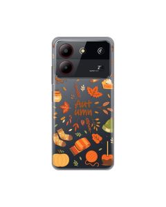 Maska za ZTE Blade A54 Autumn Silikonska Print Skin
