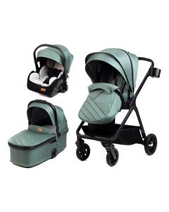 BBO Kolica za bebe Mamamia 3u1, zelena - A5GREEN
