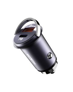 MOXOM Auto punjač MX-VC08 fast PD3.0+QC3.0 33W, crna - A674-1
