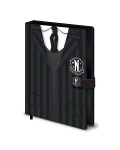 Wednesday (Uniform) A5 Premium Notebook (Clasp)