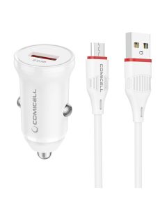 COMICELL Auto punjač Superior CO-BZ18 FAST 18W USB QC 3.0 Micro, bela - A703