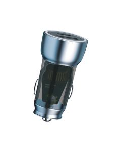 SUPERIOR Auto punjač K20S QC 3.0, PD 30W/48W, crna