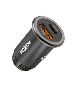 MOXOM auto punjač MX-VC11 PD3.0+QC3.0, crni
