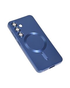 Maska za Samsung S931B Galaxy S25 tamno plava Magsafe Chrome