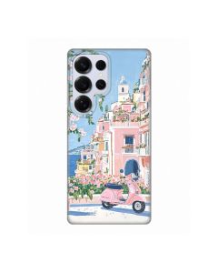 Maska za Samsung S938B Galaxy S25 Ultra Pink Italy Silikonska Print