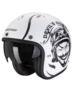 SCORPION Belfast evo romeo matt white-black - 15SCO78459201XL