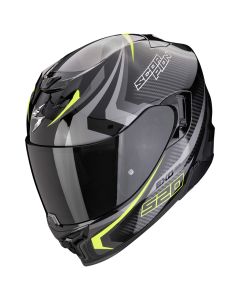 SCORPION Exo-520 evo air terra black-silver-yellow - 15SCO172449206XXL