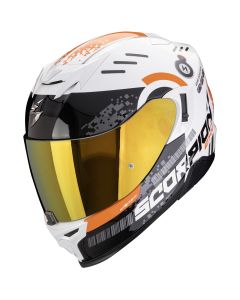 SCORPION Exo-520 evo air titan white-orange - 15SCO172448331XXL
