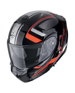 SCORPION Exo-930 evo ardens black metal-red - 15SCO194501244XXL