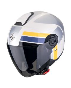 SCORPION Exo-city ii blur white-silver-yellow - 15SCO183496362XXL