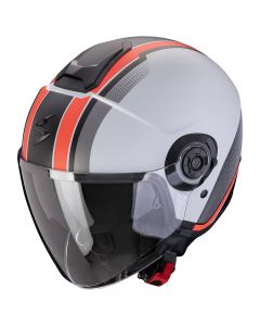 SCORPION Exo-city ii vel matt grey-red
