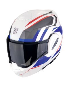 SCORPION Exo-tech evo furio white-red-blue - 15SCO118210359XXL