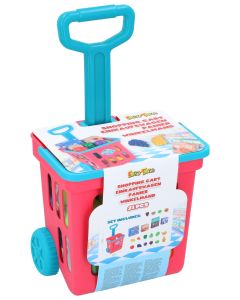 EDDY TOYS Dečji supermarket set – kolica sa namirnicama