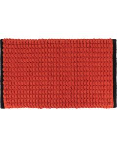 TENDANCE Prostirka za kupatilo 45x75cm, narandžasta/crna - AA7751124