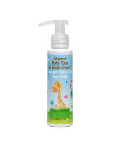 AZETABIO Organska bebi krema za lice i telo, 200 ml, 0+M - AB028-200