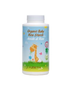 AZETABIO Organski bebi pirinčani skrob za kupanje i protiv ojeda 100 gr, 0+M - AB041-1
