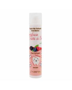AzetaBio Organska pasta za zube, 50 ml, od 2 do 9 godina (šumsko voće) - AB063-1