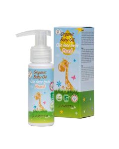 AZETABIO Organsko bebi ulje breskva 50 ml  0+M - AB076