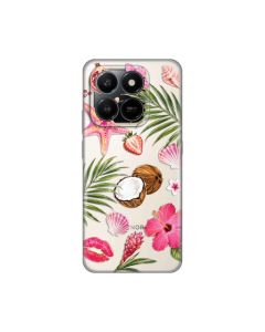 Maska za Honor X7d 4G/400 Smart 5G Coconut Paradise Silikonska Print
