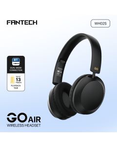 FANTECH Bluetooth slušalice WH02s Go Air, crna