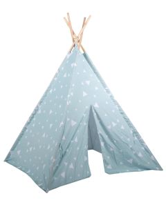 EDDY TOYS Tipi šator za decu plavi 120x120x150 cm