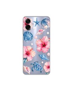 Maska za Samsung A075F Galaxy A07 Hibiscus Sea Silikonska Print Skin