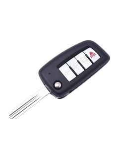 888 CAR ACCESSORIES Kućište oklop ključa 4 dugmeta za Nissan - ACWKS466