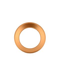 888 CAR ACCESSORIES Okvir VW znaka na volanu zlatni Passat B6-B7,Polo,Golf 6-7,Tiguan,Touran - ACWVP407G