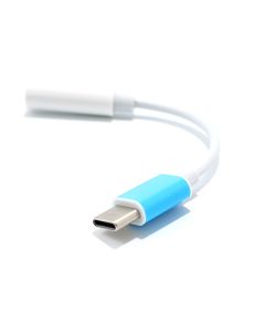 Adapter 3.5mm na Type C, bela digital IC - DAC - AD288