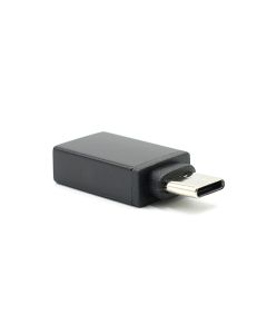 Adapter OTG Type C USB metalni, crna - AD299