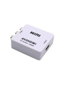 Adapter AV na HDMI beli MINI
