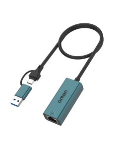 Adapter USB na Ethernet RJ45 (zenski) 100Mbps 12cm (OTN-UE106) Onten