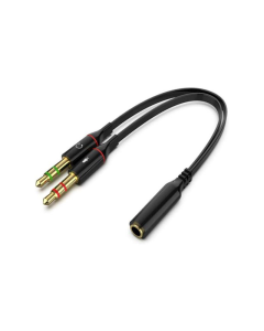 Adapter 3.5mm na 2x 3,5mm - 614530